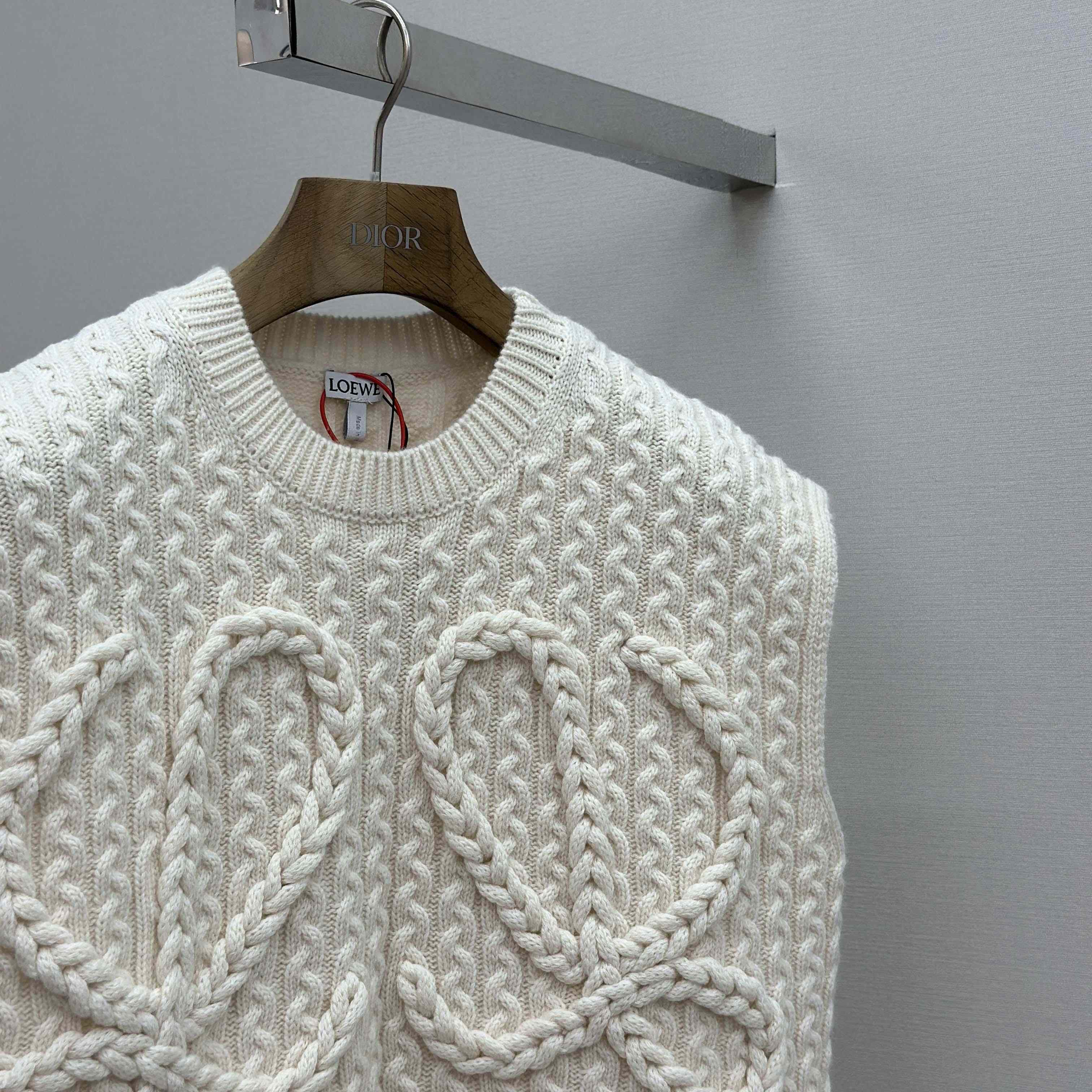 Loewe Vest In Wool - EUR FASHION