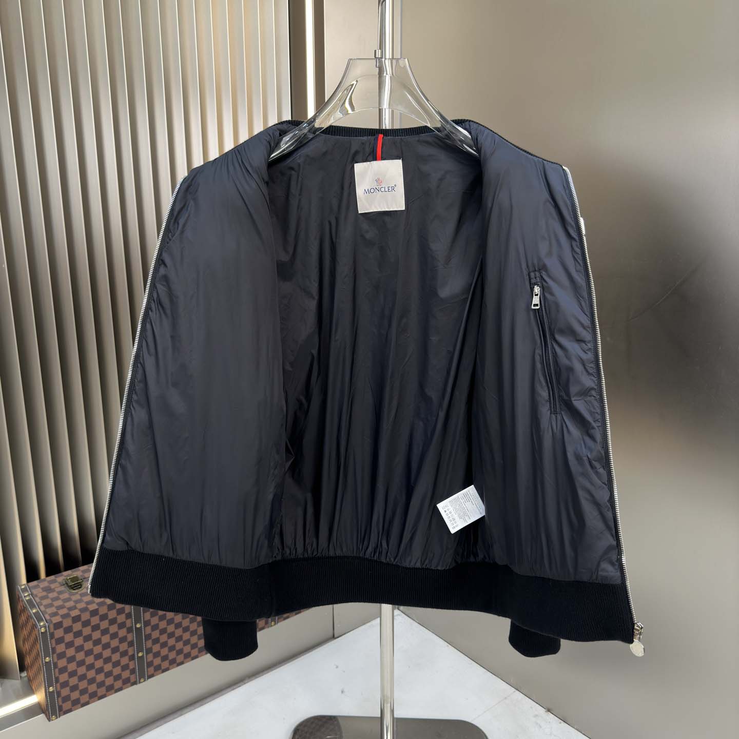 Moncler Color Block Zip Cardigan  - EUR FASHION