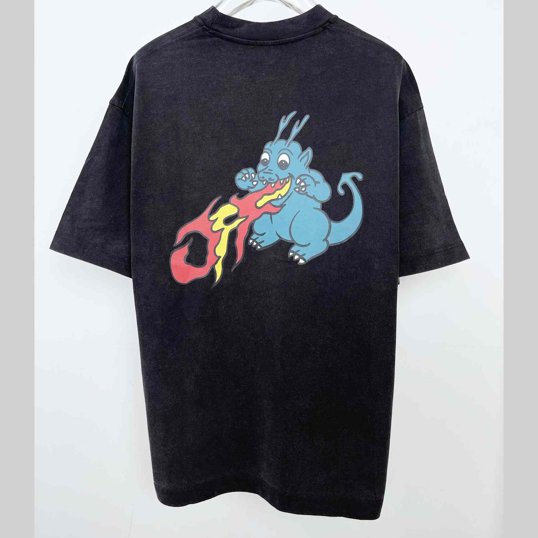 Off-White x BMC Paris Black Logo Oversized T-Shirt - EUR FASHION