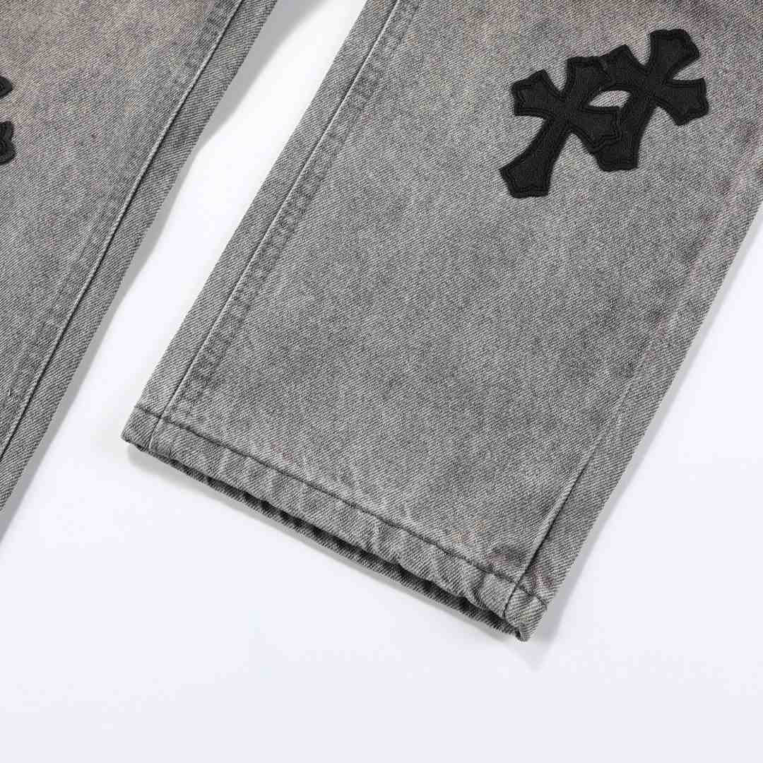 Chrome Hearts Jeans - EUR FASHION