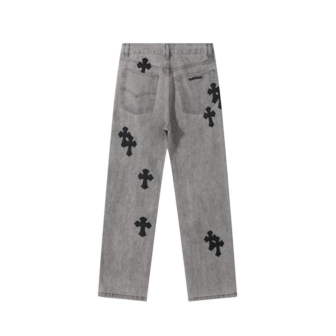 Chrome Hearts Jeans - EUR FASHION