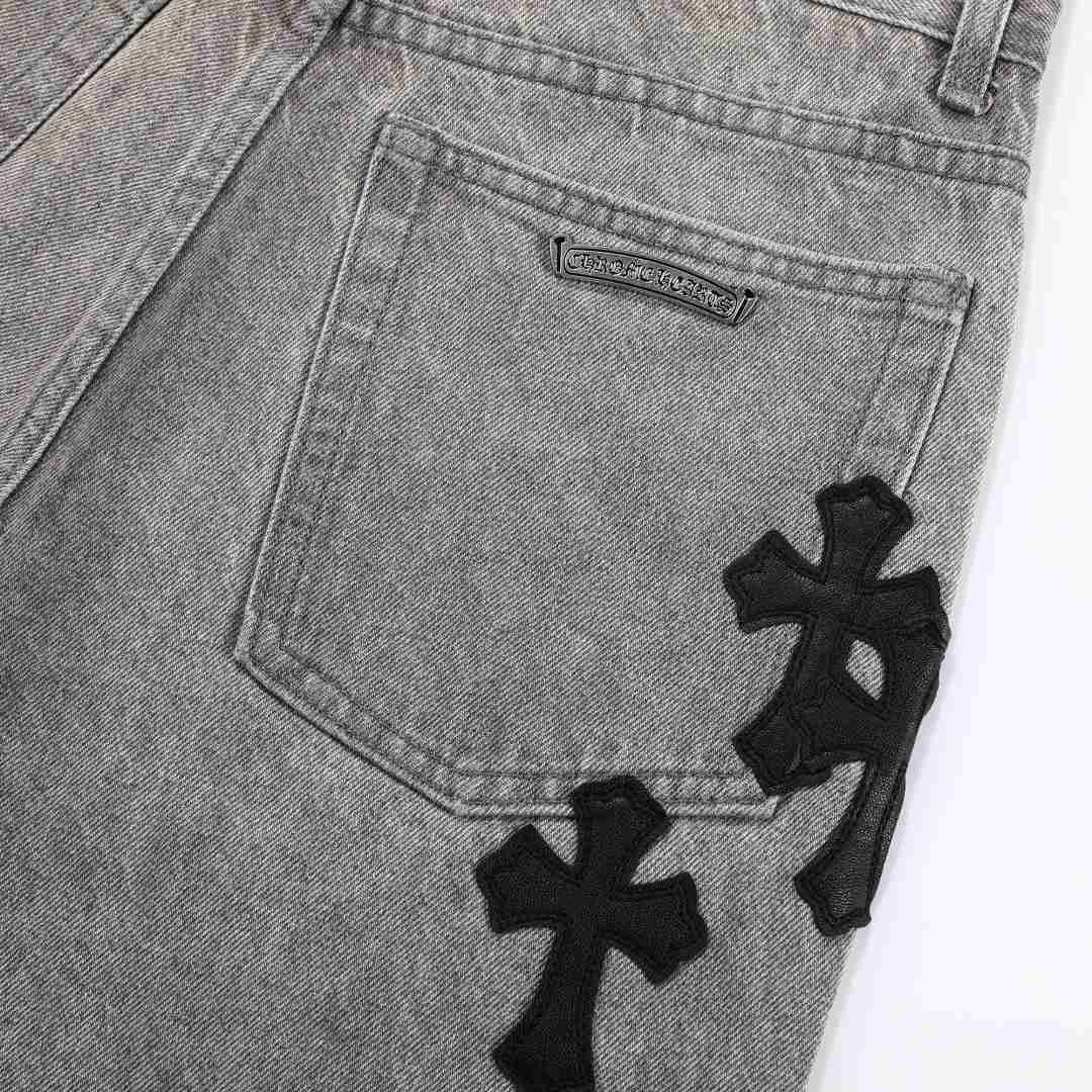 Chrome Hearts Jeans - EUR FASHION