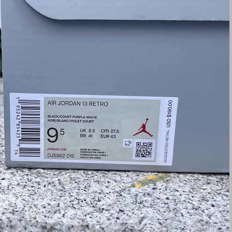 Air Jordan 13 “ Court Purple”   DJ5982-015  - EUR FASHION