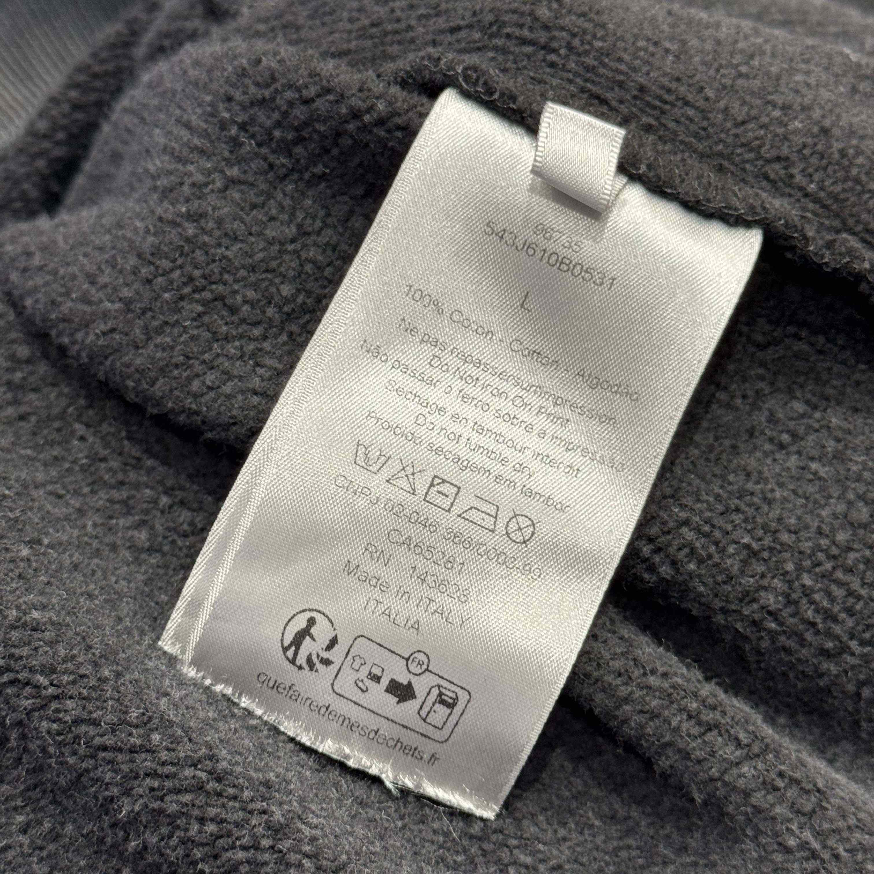 Dior Diorling Sweatshirt With Zipped Collar  - EUR FASHION