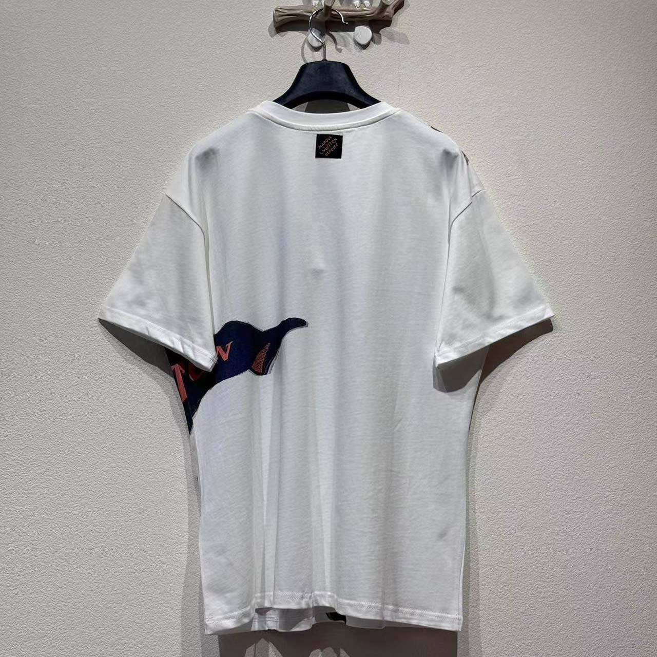 Louis Vuitton Intarsia Graphic T-Shirt   1AIHZZ - EUR FASHION
