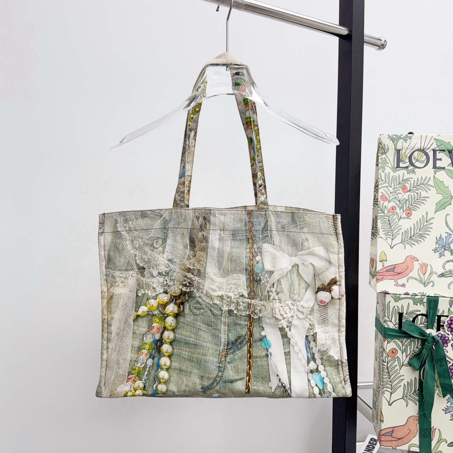 Acne Studios Logo tote bag （47×17×35cm） - EUR FASHION