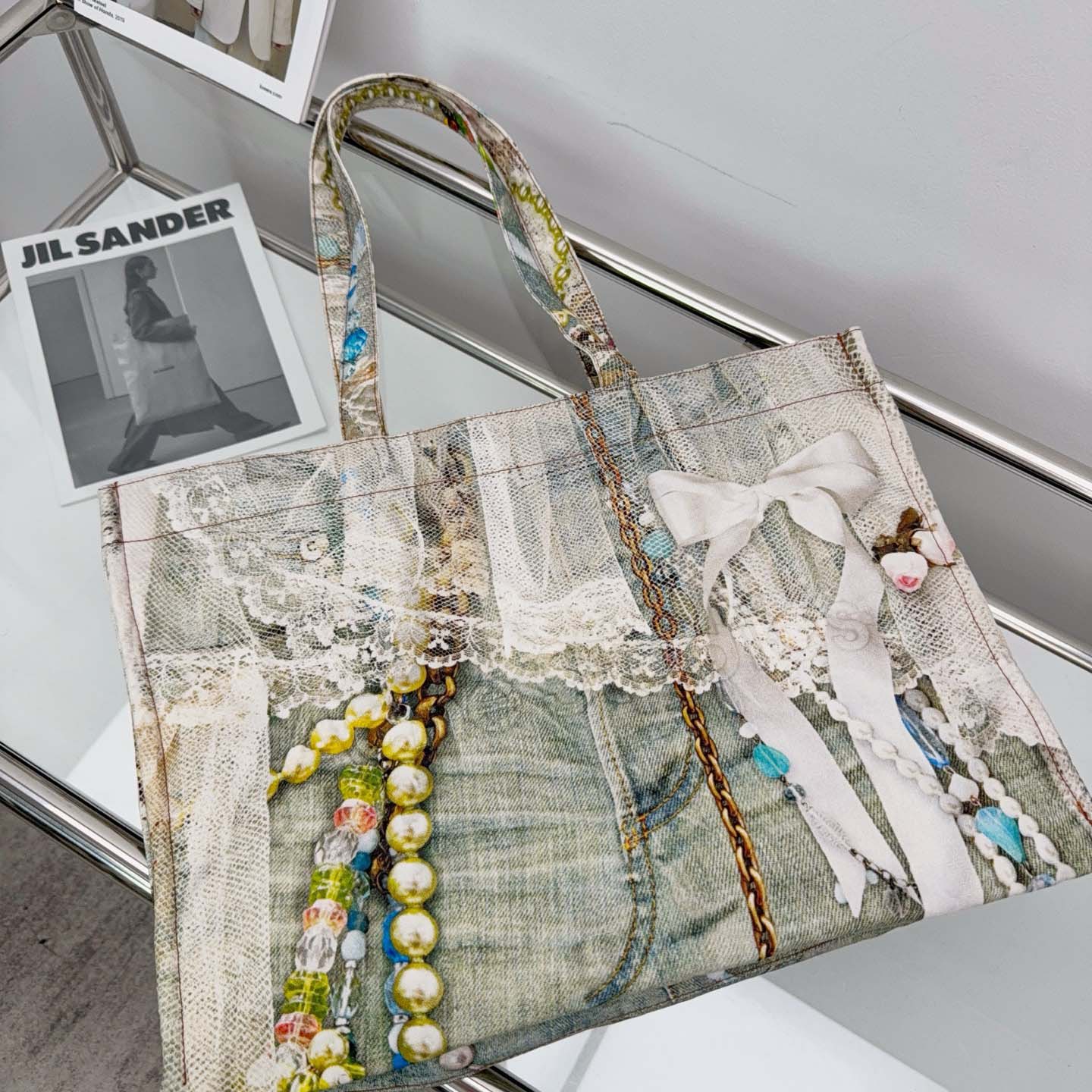 Acne Studios Logo tote bag （47×17×35cm） - EUR FASHION
