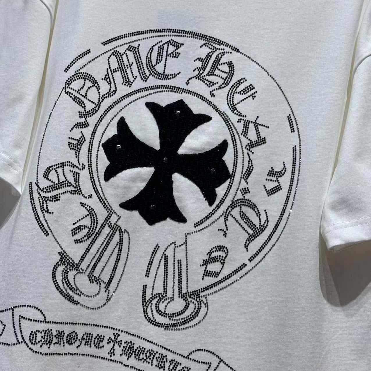 Chrome Hearts Cotton Tee - EUR FASHION
