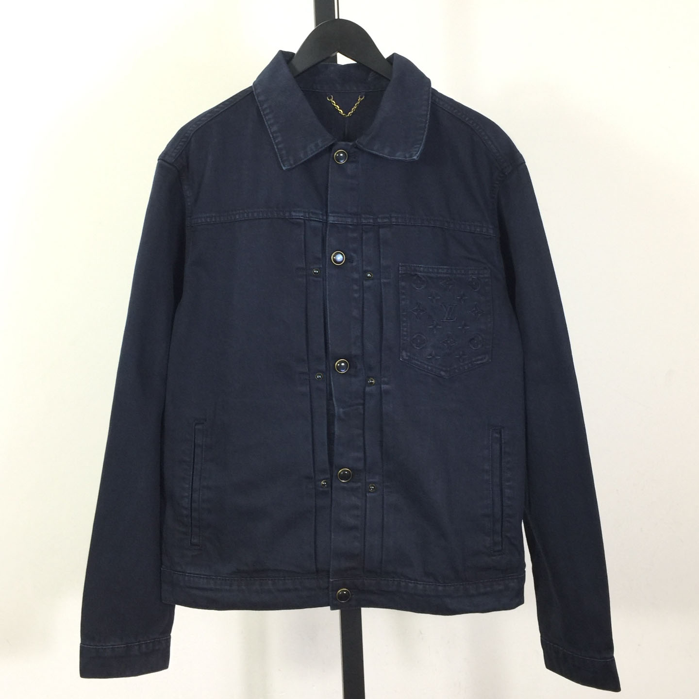 Louis Vuitton Garment-Dyed Denim Type II Trucker Jacket   1AHUY5 - EUR FASHION
