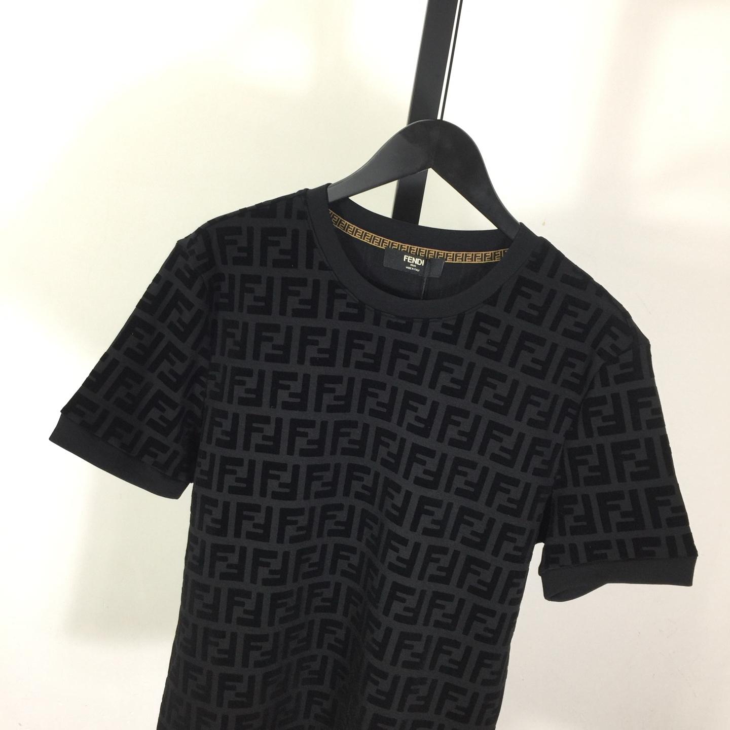 Fendi Cotton Jersey T-shirt  - EUR FASHION
