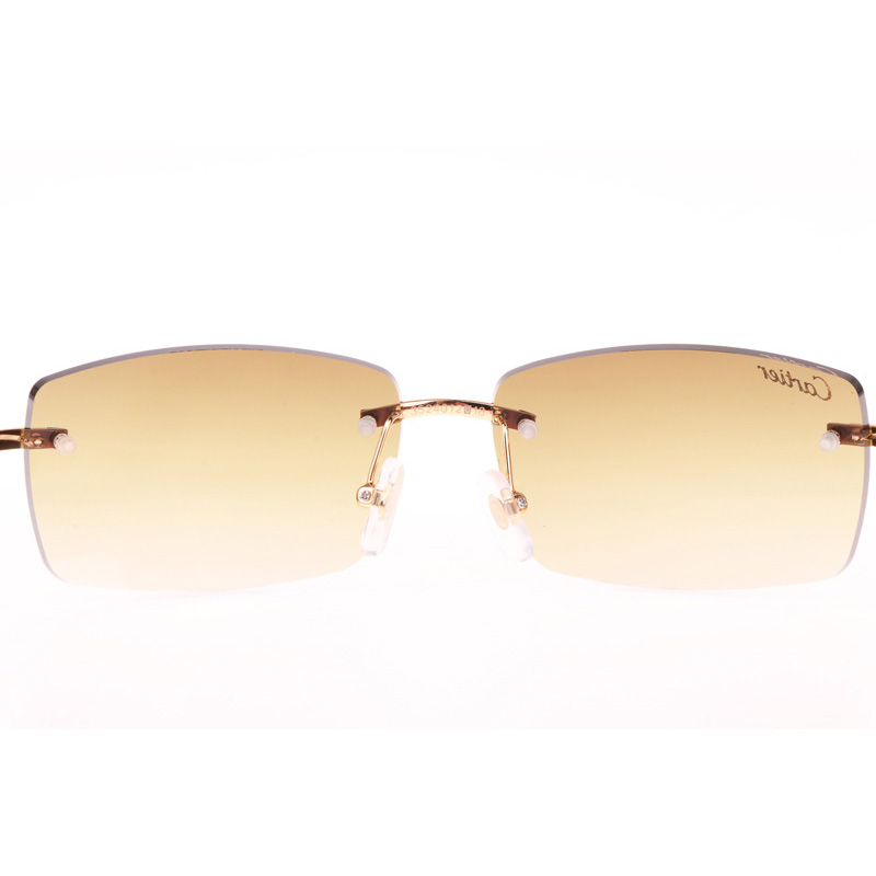 Cartier CT_3524012 Red Wood Sunglasses In Gold Brown - EUR FASHION