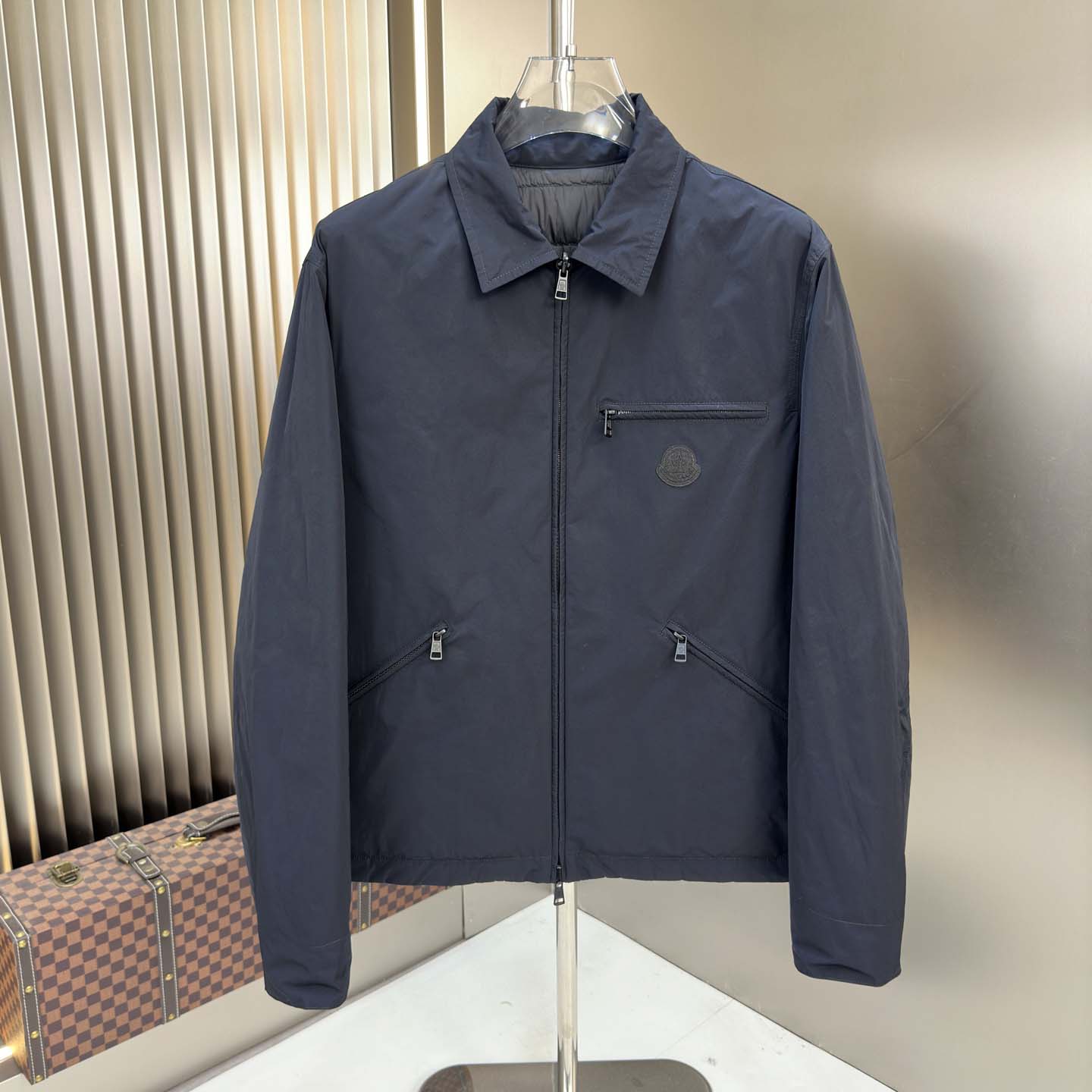 Moncler Cidone Reversible Down Shirt Jacket - EUR FASHION