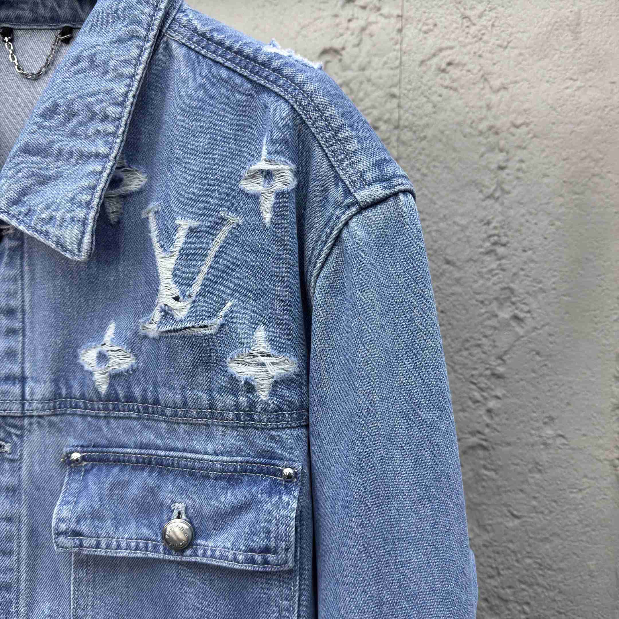 Louis Vuitton Denim Trucker Jacket  1AGING - EUR FASHION