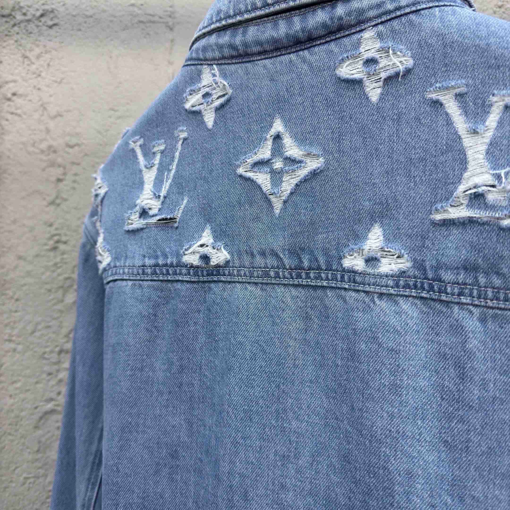 Louis Vuitton Denim Trucker Jacket  1AGING - EUR FASHION