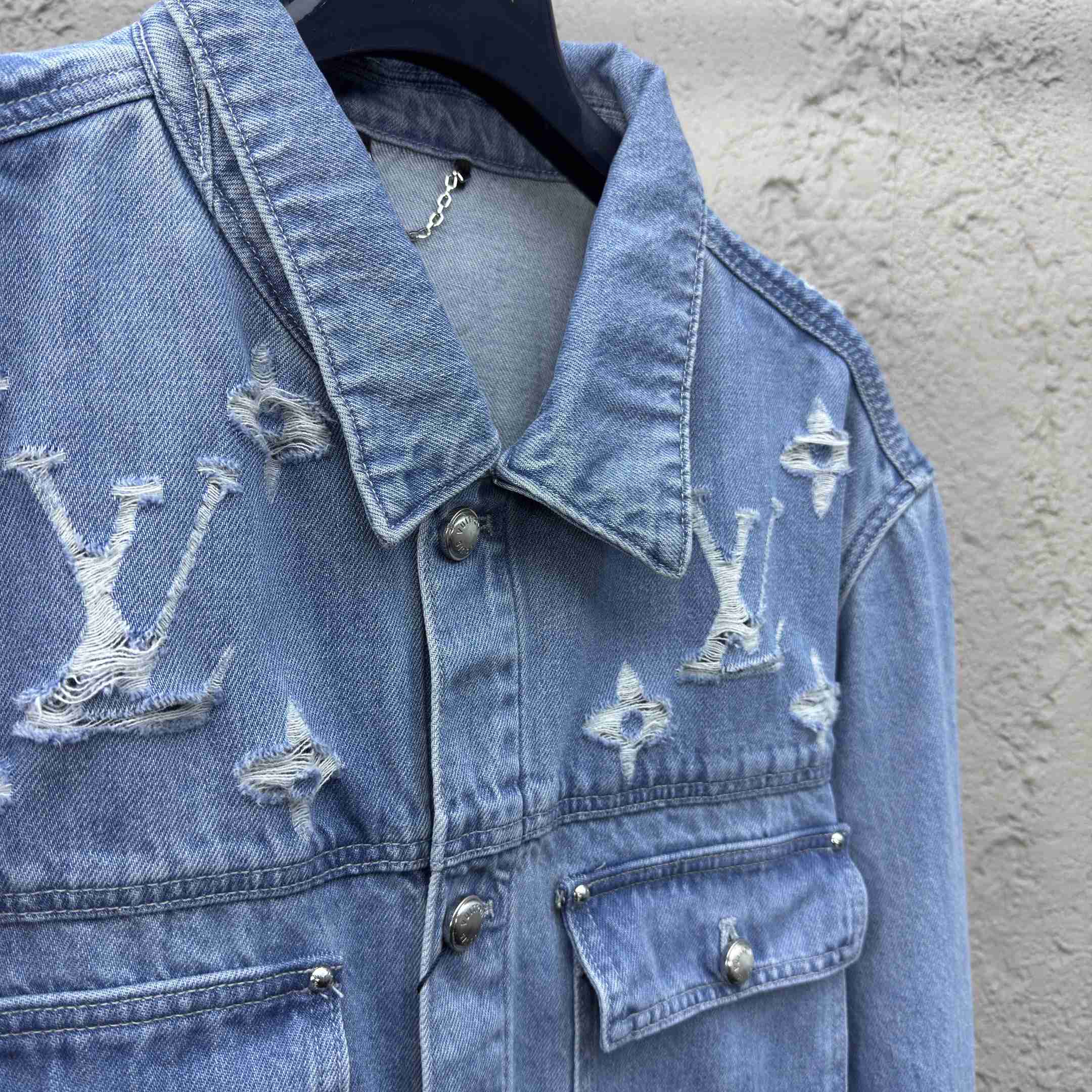 Louis Vuitton Denim Trucker Jacket  1AGING - EUR FASHION