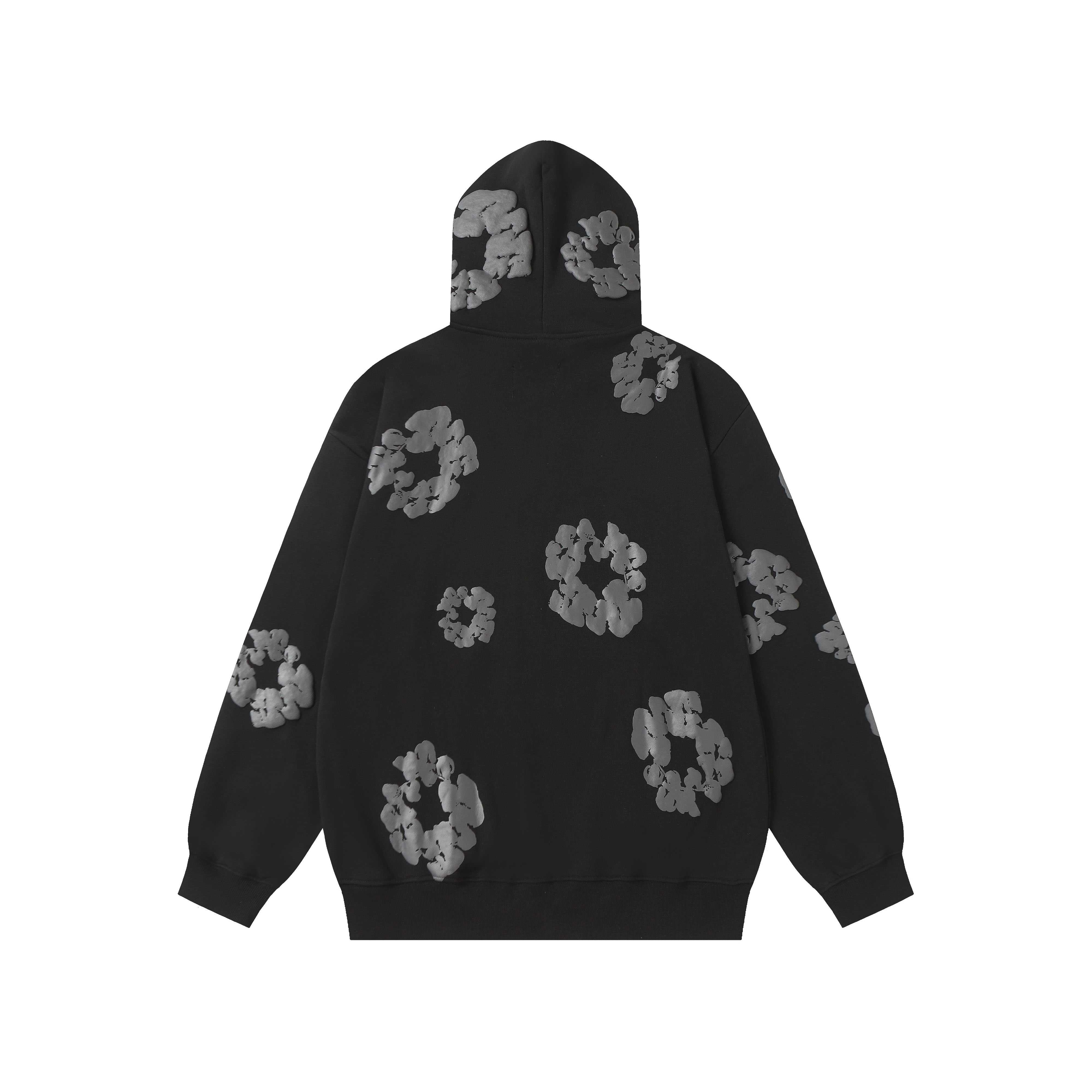 Denim Tears Cotton Wreath Zip Hoodie  - EUR FASHION