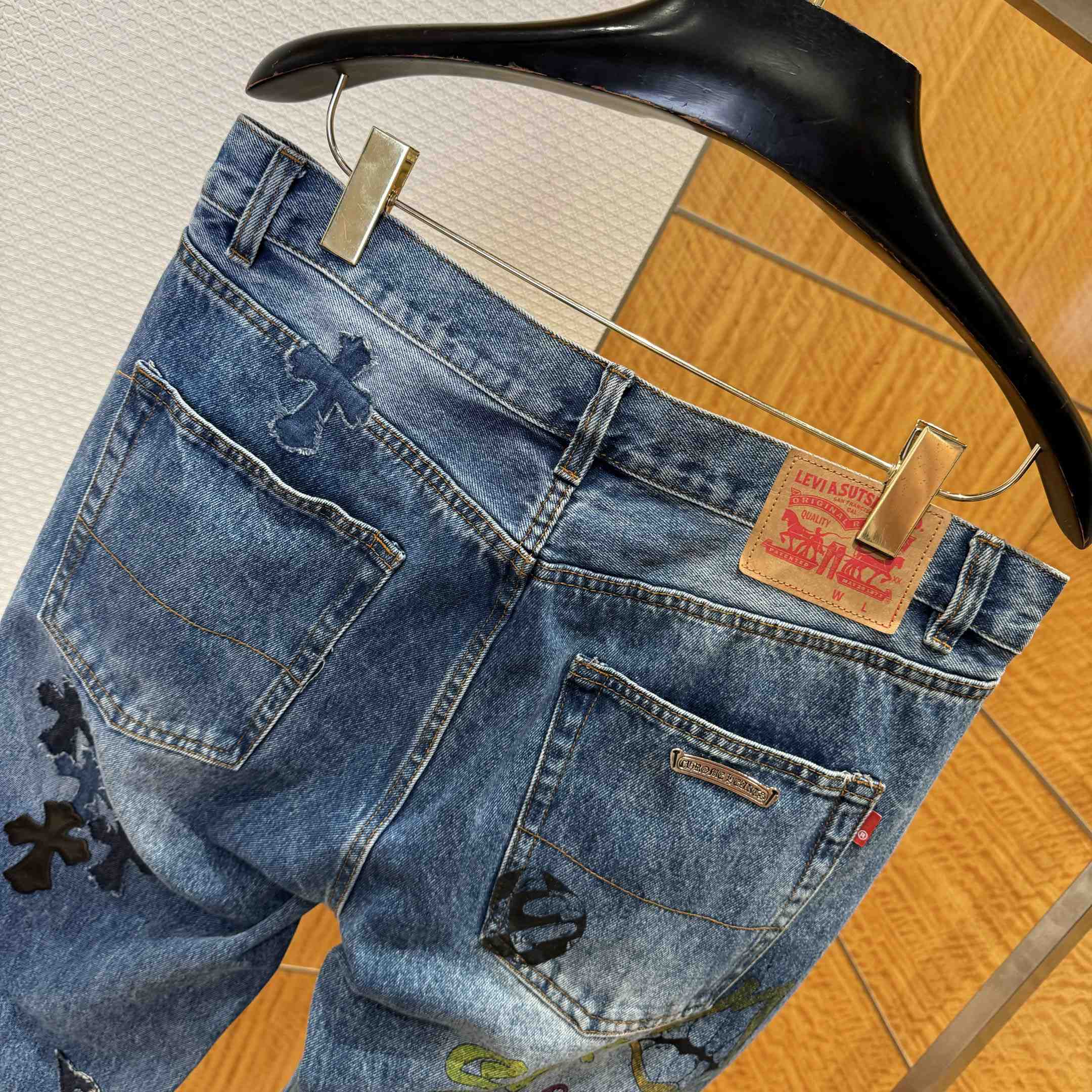Chrome Hearts Jeans - EUR FASHION
