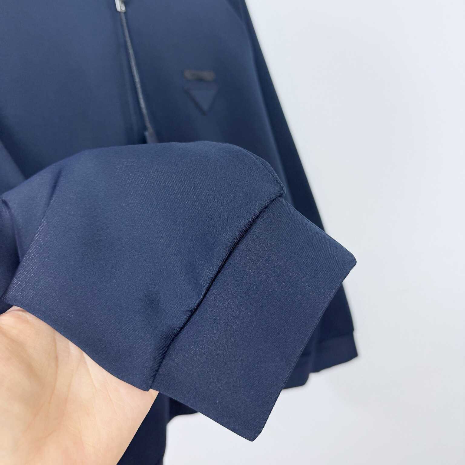Prada Zippered Technical Fabric Jacket - EUR FASHION