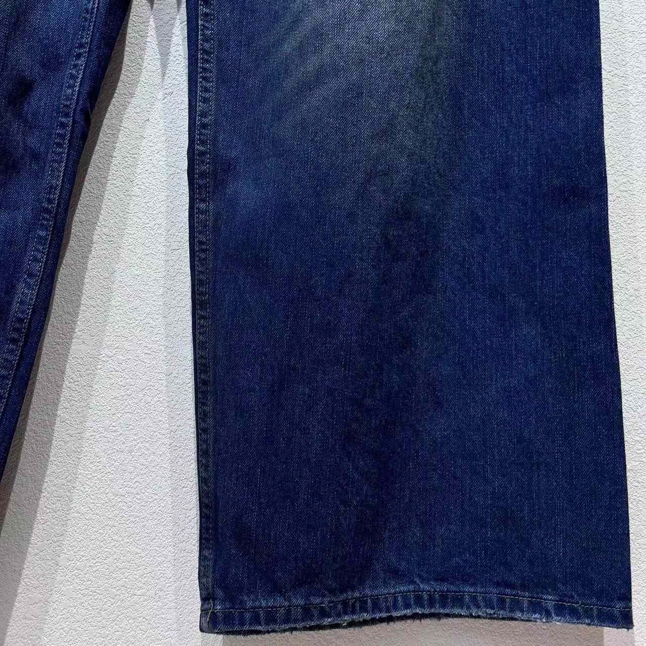 Balenciaga Baggy Pants In Blue Denim - EUR FASHION