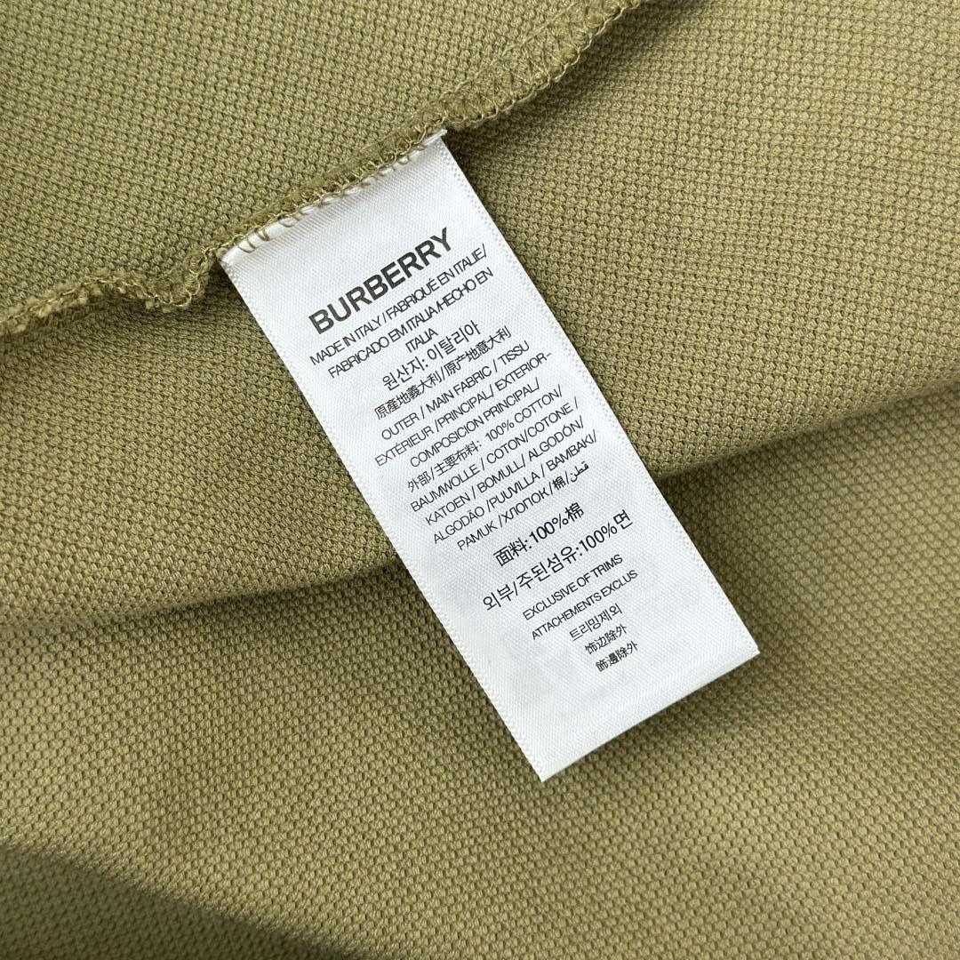 Burberry Long-sleeve Cotton Polo Shirt - EUR FASHION