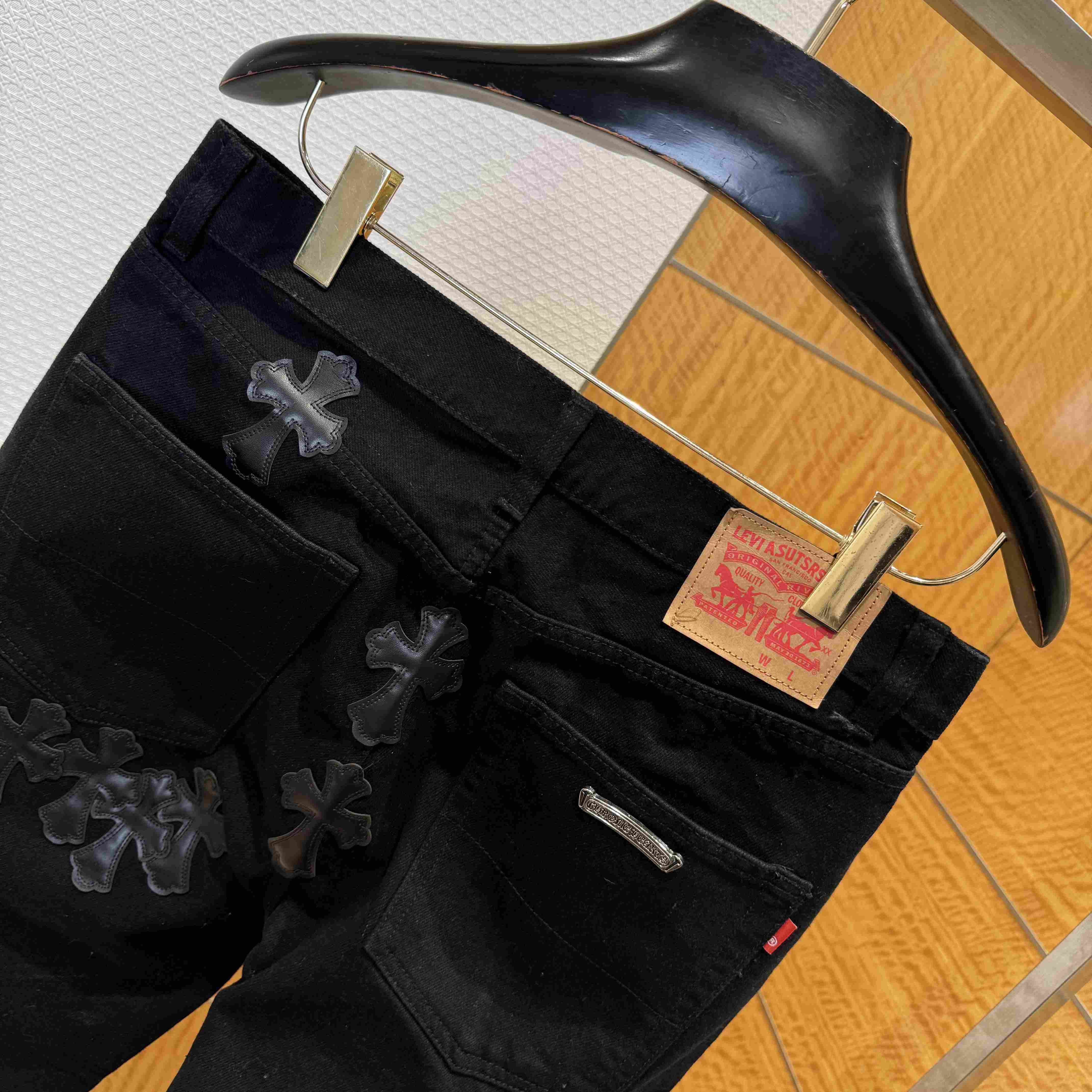 Chrome Hearts Jeans - EUR FASHION