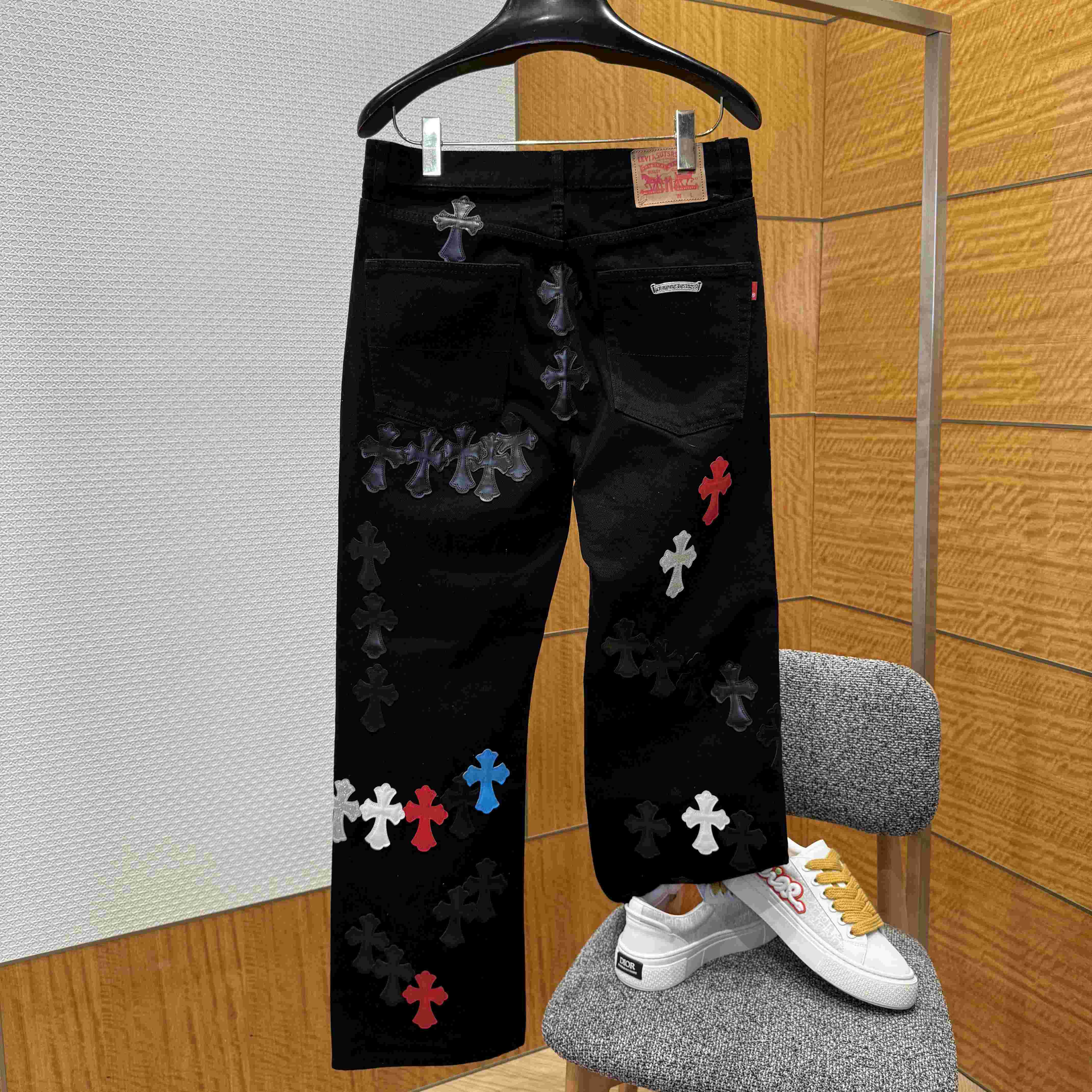 Chrome Hearts Jeans - EUR FASHION