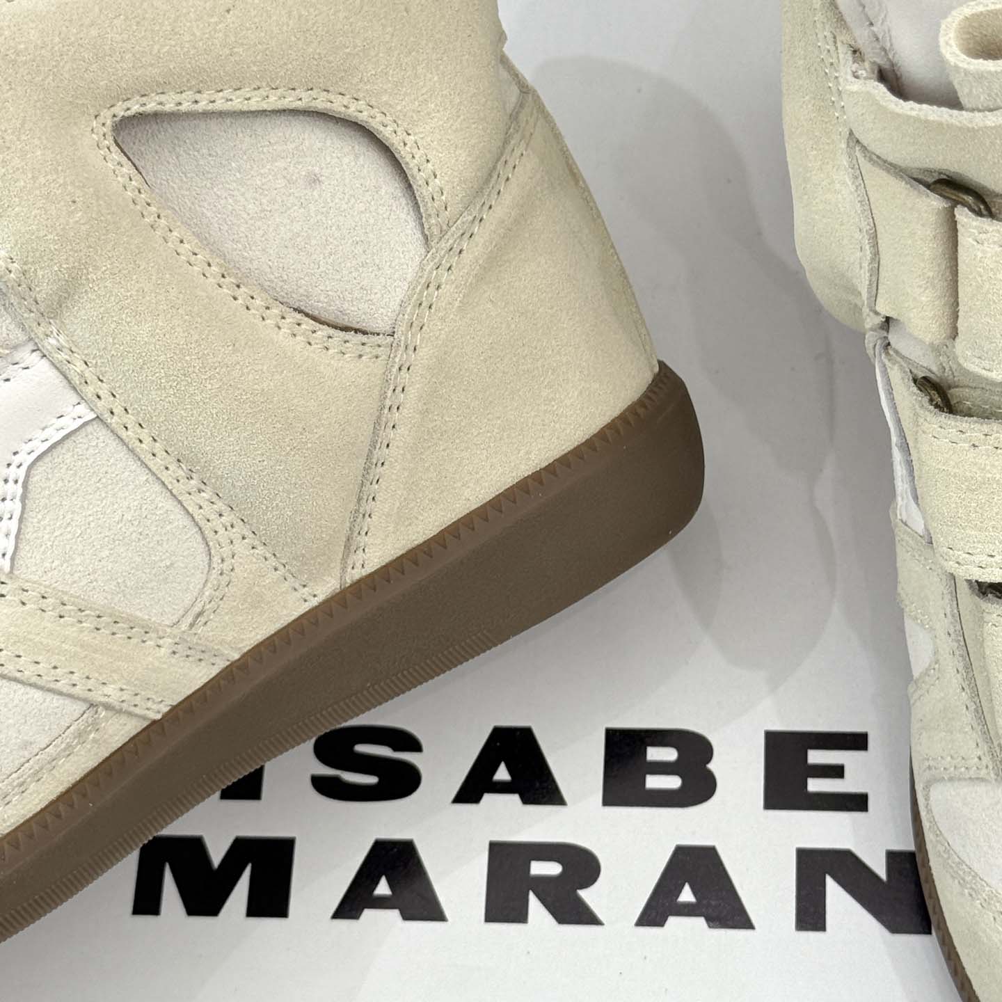 Isabel Marant Balskee High-Top Wedge Sneakers  - EUR FASHION