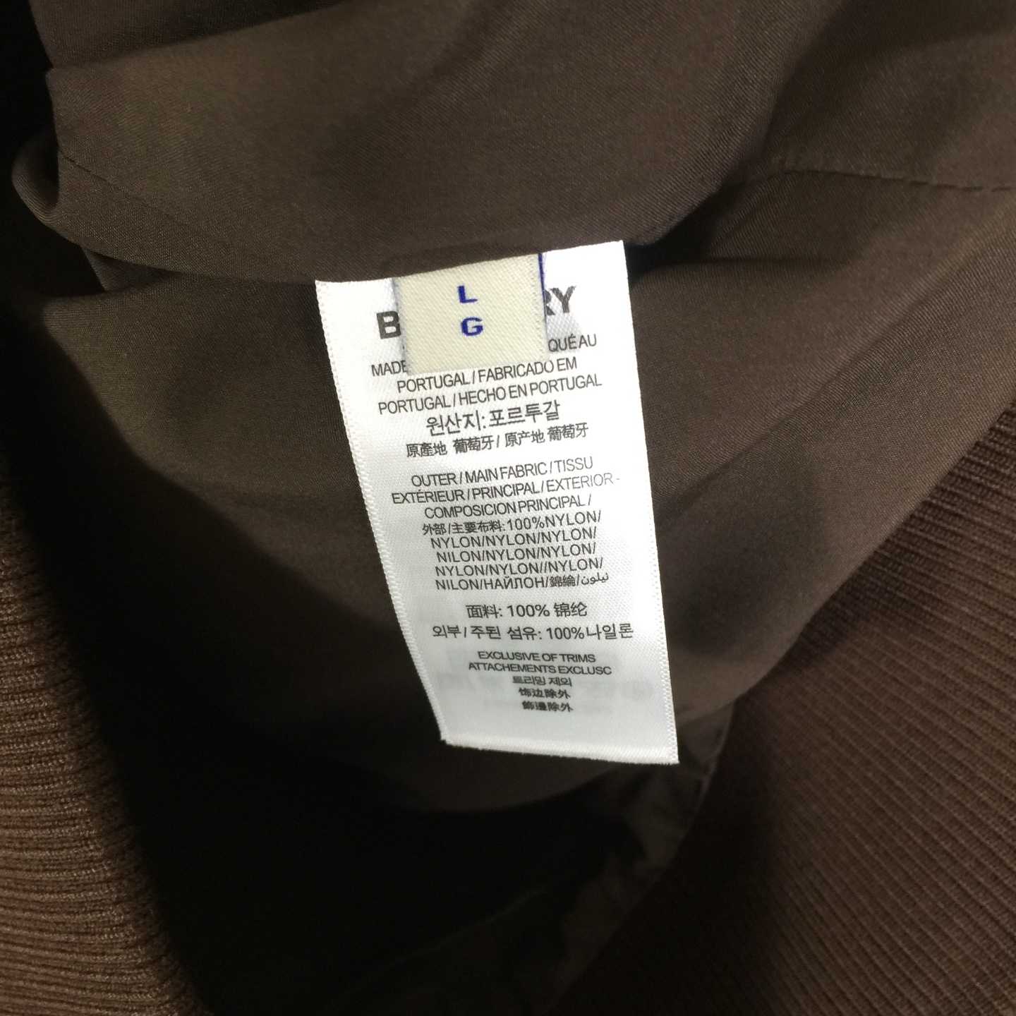 Burberry Check Wool Cashmere Bomber Jacket - EUR FASHION