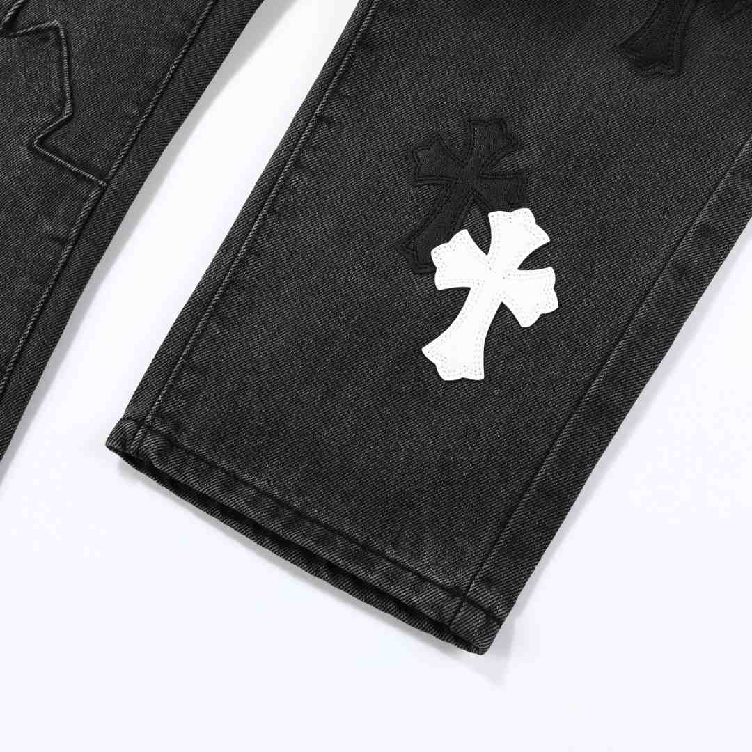Chrome Hearts Jeans - EUR FASHION