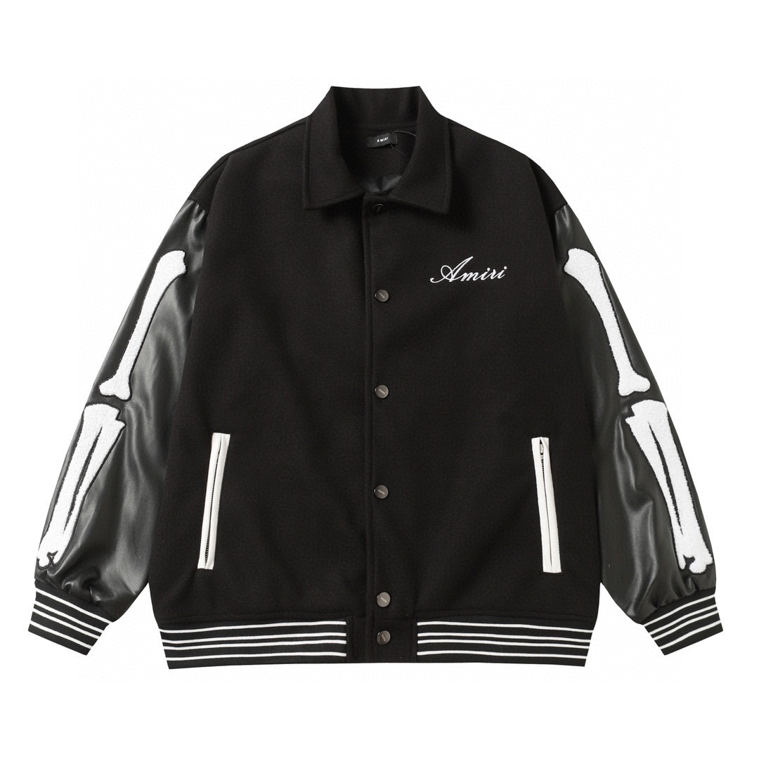 Amiri Bones Varsity Jacket - EUR FASHION