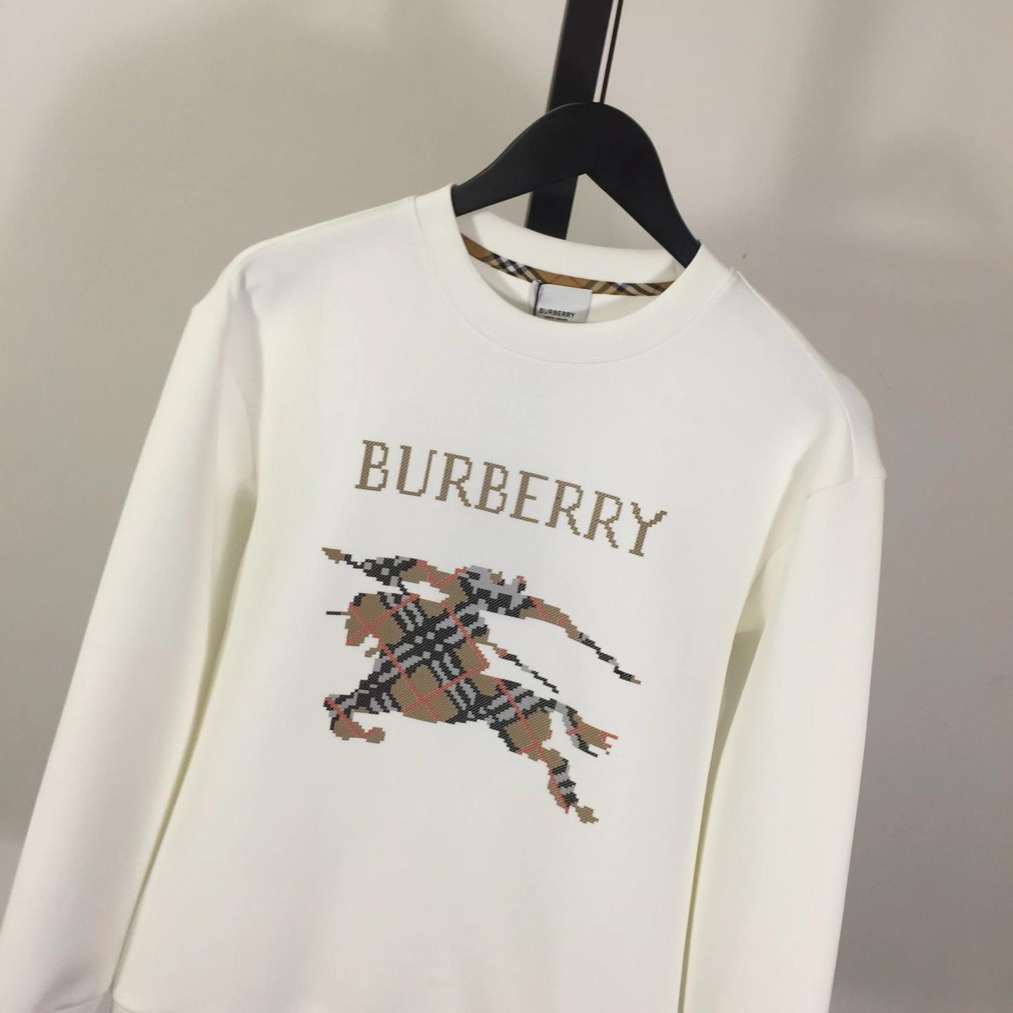 Burberry Cotton Sweatshirt - EUR FASHION