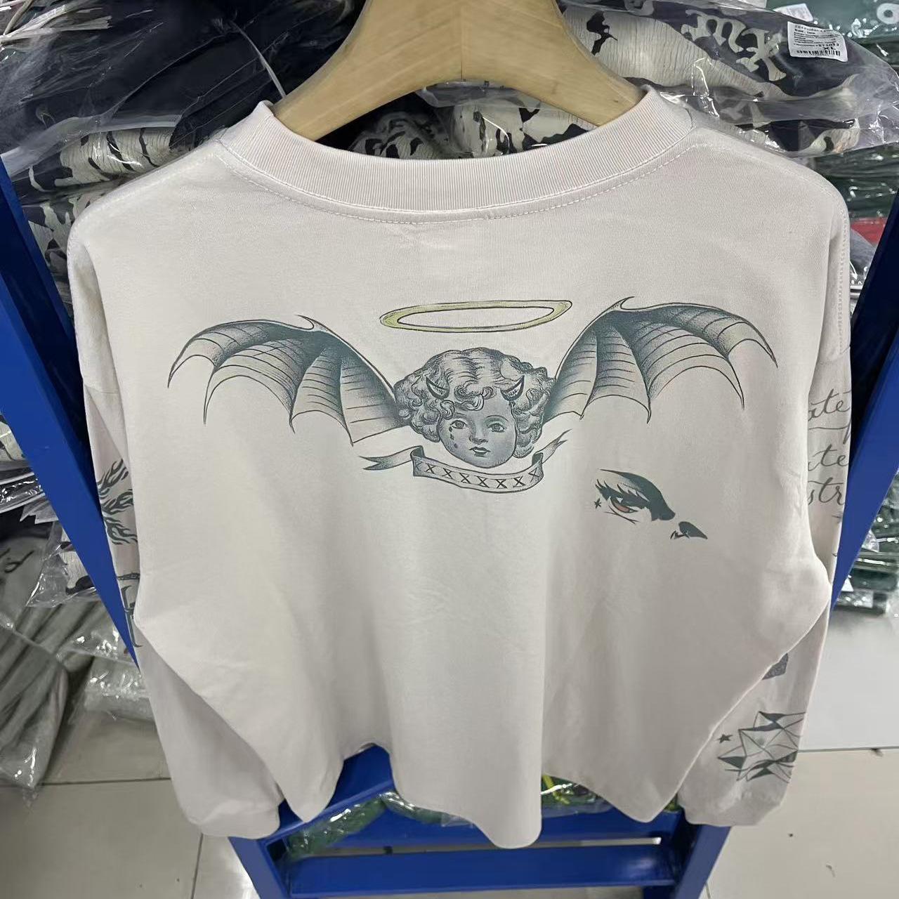 Saint Michael Dr Woo DW_LS Tee - EUR FASHION