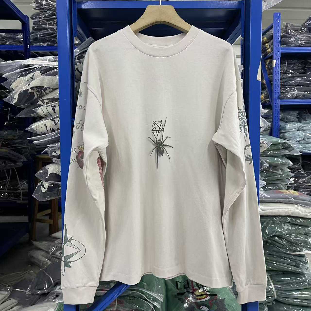 Saint Michael Dr Woo DW_LS Tee - EUR FASHION