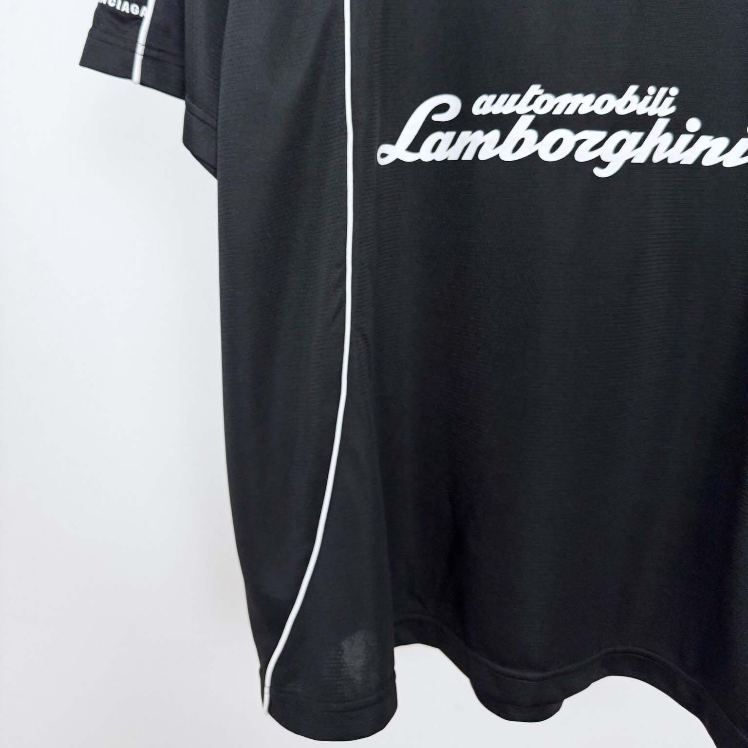 Balenciaga I Automobili Lamborghini Oversized Soccer T-shirt - EUR FASHION