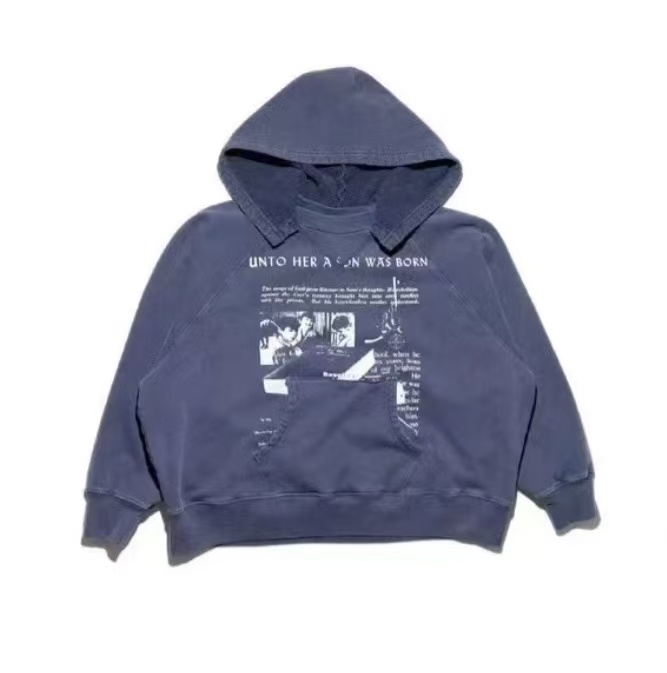 Enfants Riches Déprimés 25SS '' Unto Her A On Was Born'' Hoodie - EUR FASHION