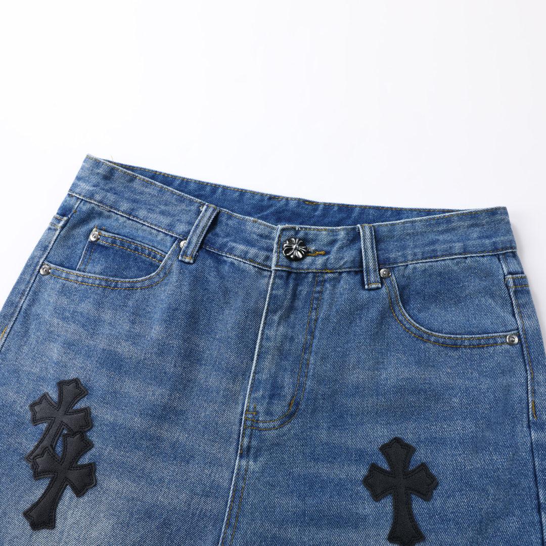 Chrome Hearts Jeans - EUR FASHION