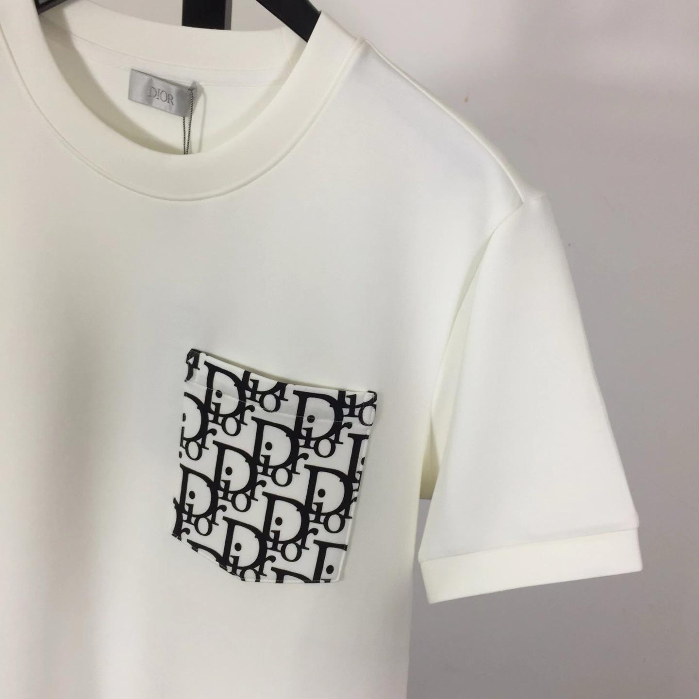 Dior Oblique Cotton T-Shirt  - EUR FASHION