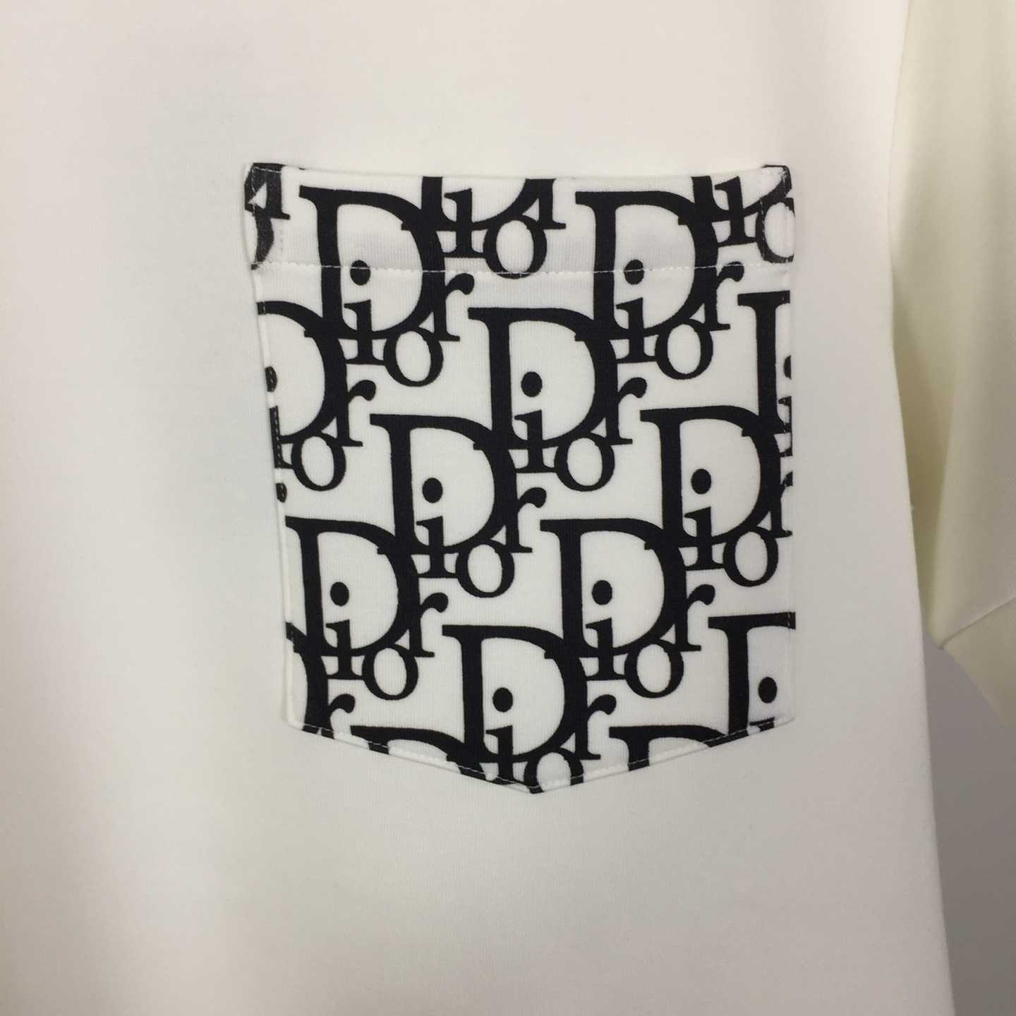 Dior Oblique Cotton T-Shirt  - EUR FASHION