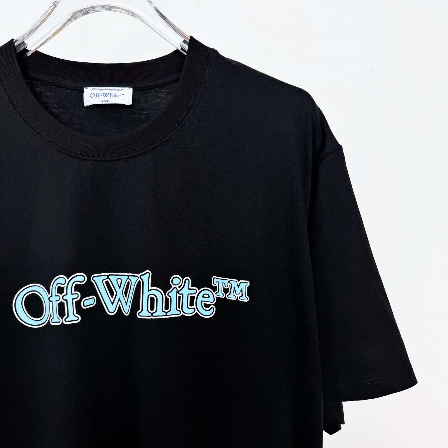 Off-White Big Bookish T-Shirt In Black - EUR FASHION