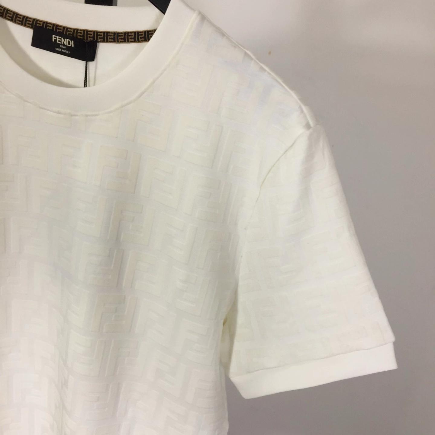 Fendi Cotton Jersey T-shirt  - EUR FASHION