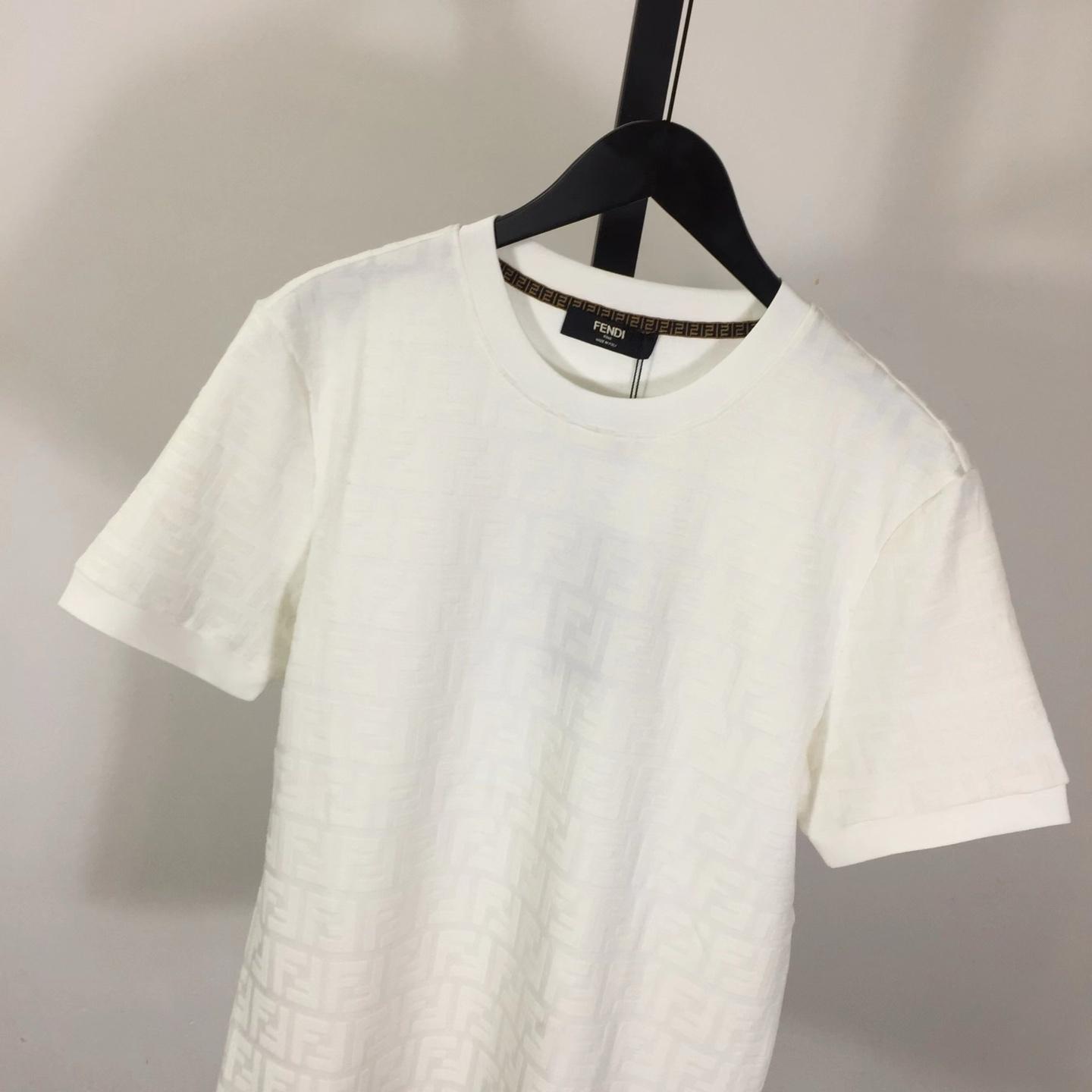 Fendi Cotton Jersey T-shirt  - EUR FASHION