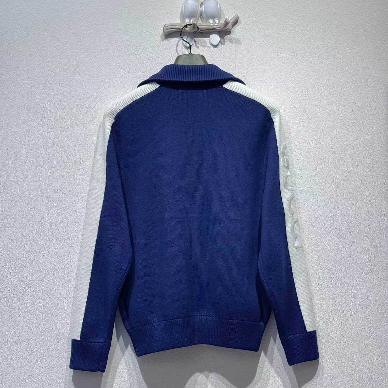 Gucci Cotton Knit Zip Bomber Jacket - EUR FASHION