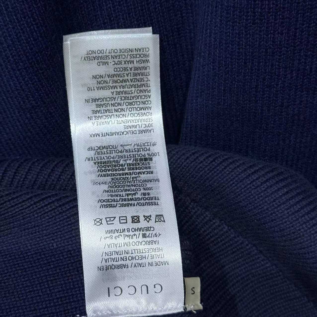 Gucci Cotton Knit Zip Bomber Jacket - EUR FASHION