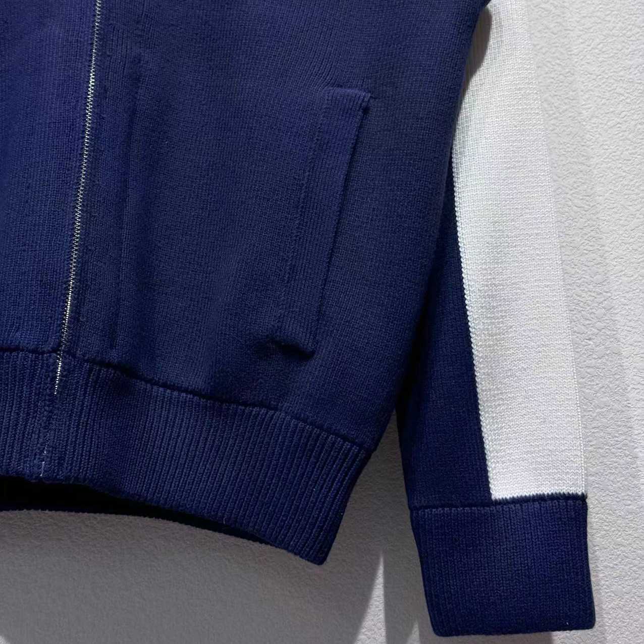 Gucci Cotton Knit Zip Bomber Jacket - EUR FASHION