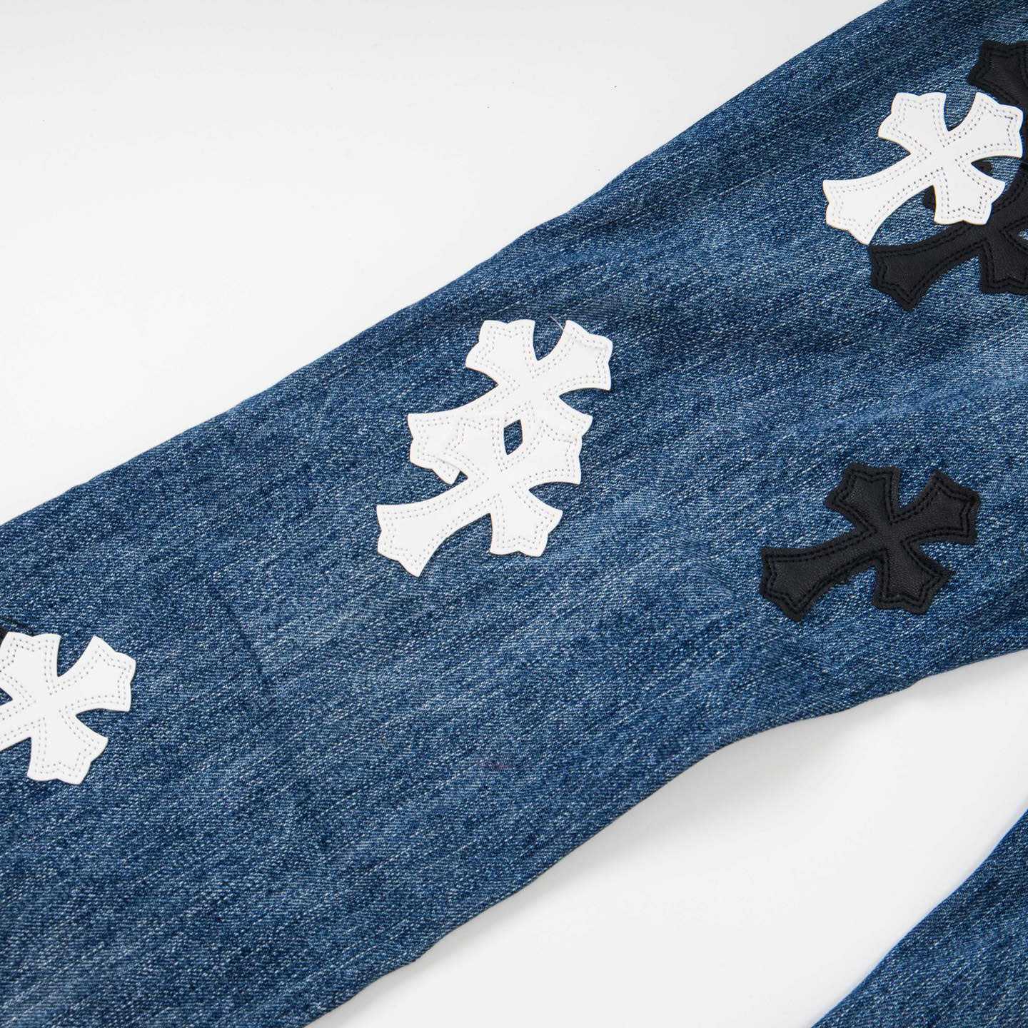 Chrome Hearts Jeans - EUR FASHION