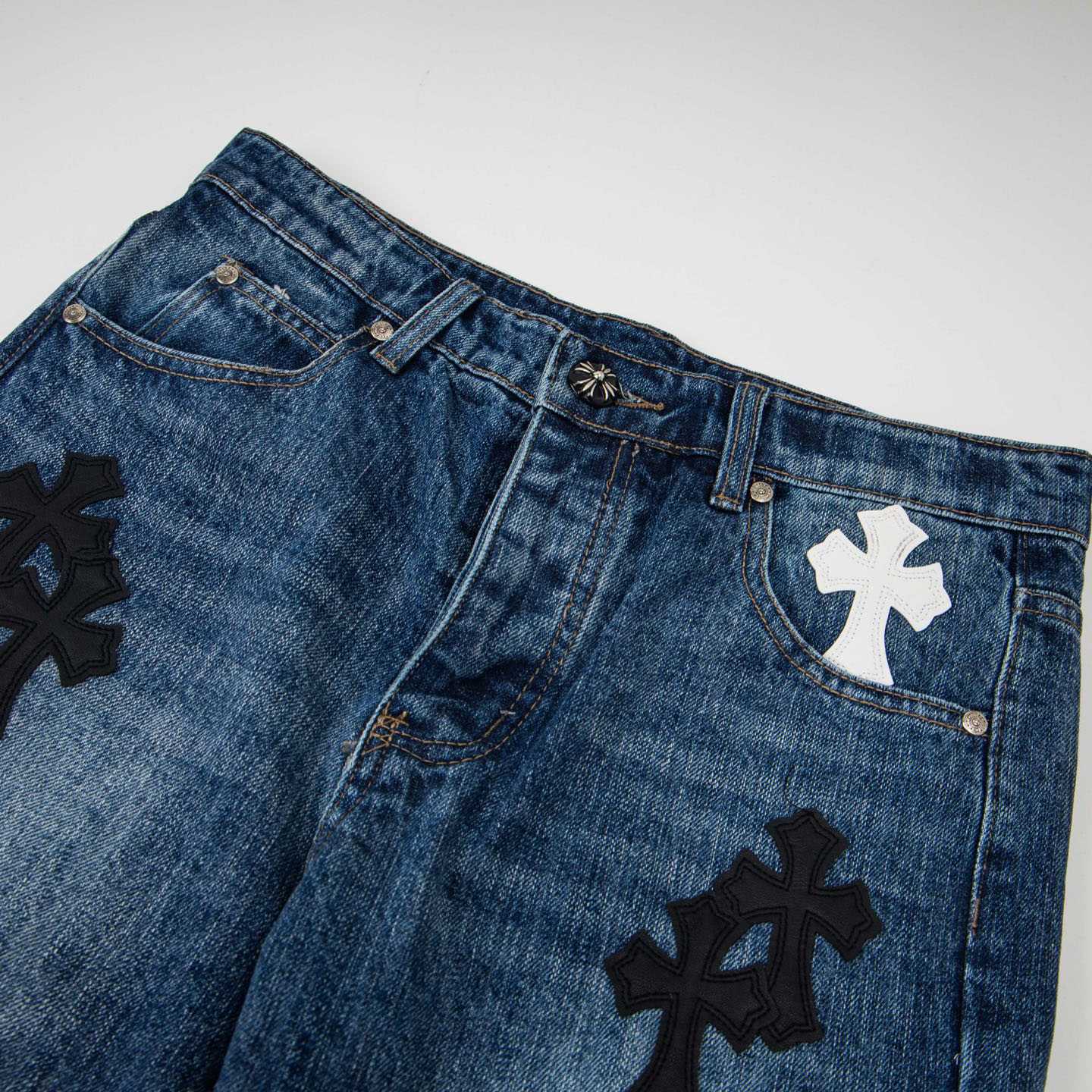 Chrome Hearts Jeans - EUR FASHION