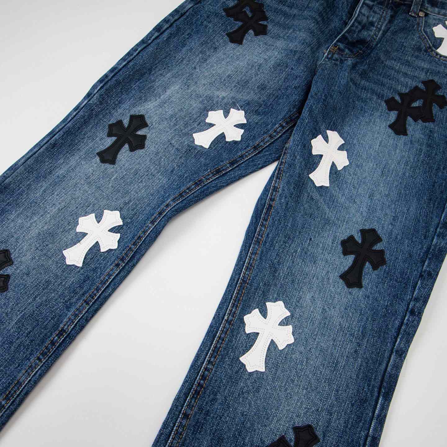 Chrome Hearts Jeans - EUR FASHION