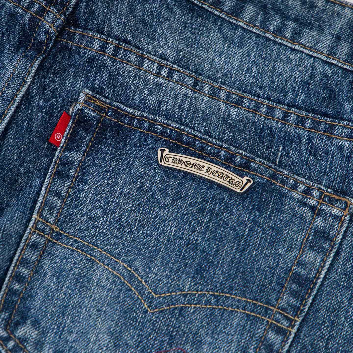 Chrome Hearts Jeans - EUR FASHION