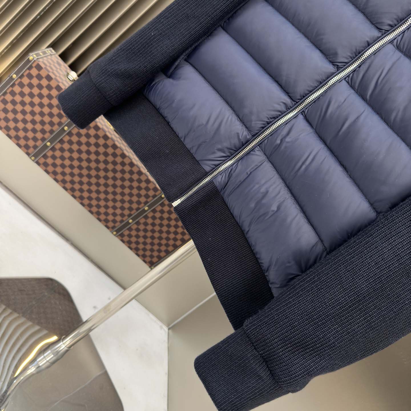 Moncler Color Block Zip Cardigan  - EUR FASHION
