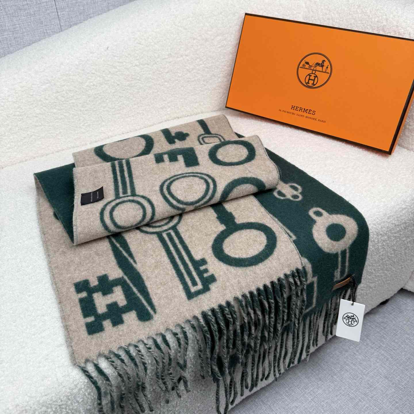 Hermes Casaque Porte-Clefs Scarf - EUR FASHION